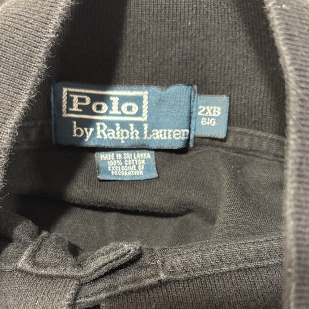 Polo by Ralph Lauren Men's Black Long Sleeve Polo - Picture 5 of 6
